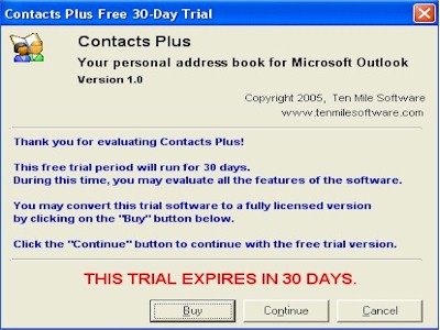 Screenshot for TrialwareDialog  ActiveX Control 1.1.2