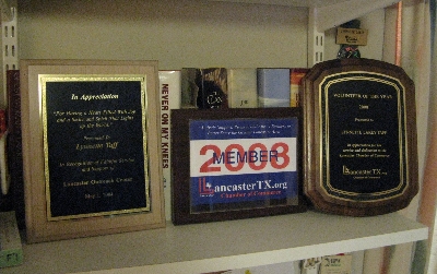 Awards in LLT's Office